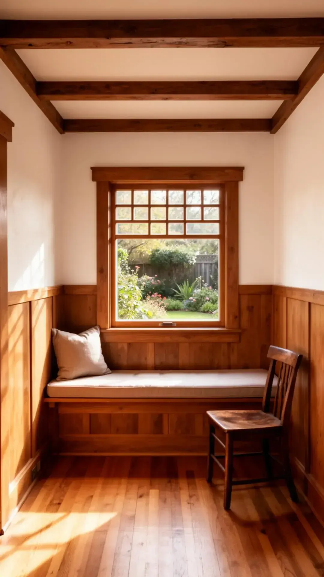 Bright, modern ADU interior detail